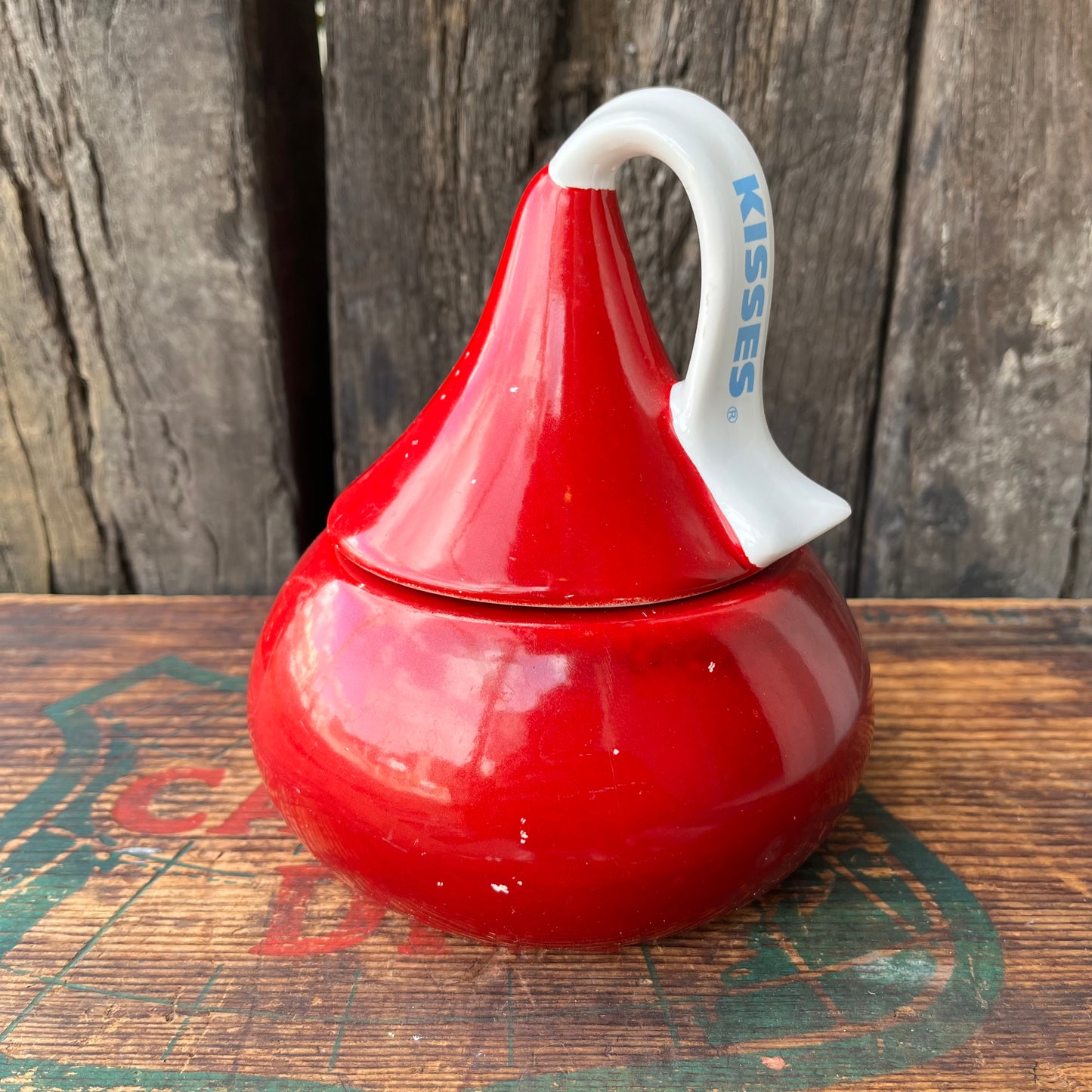 【USA vintage】HERSHEY’S KISSES Candy Dish