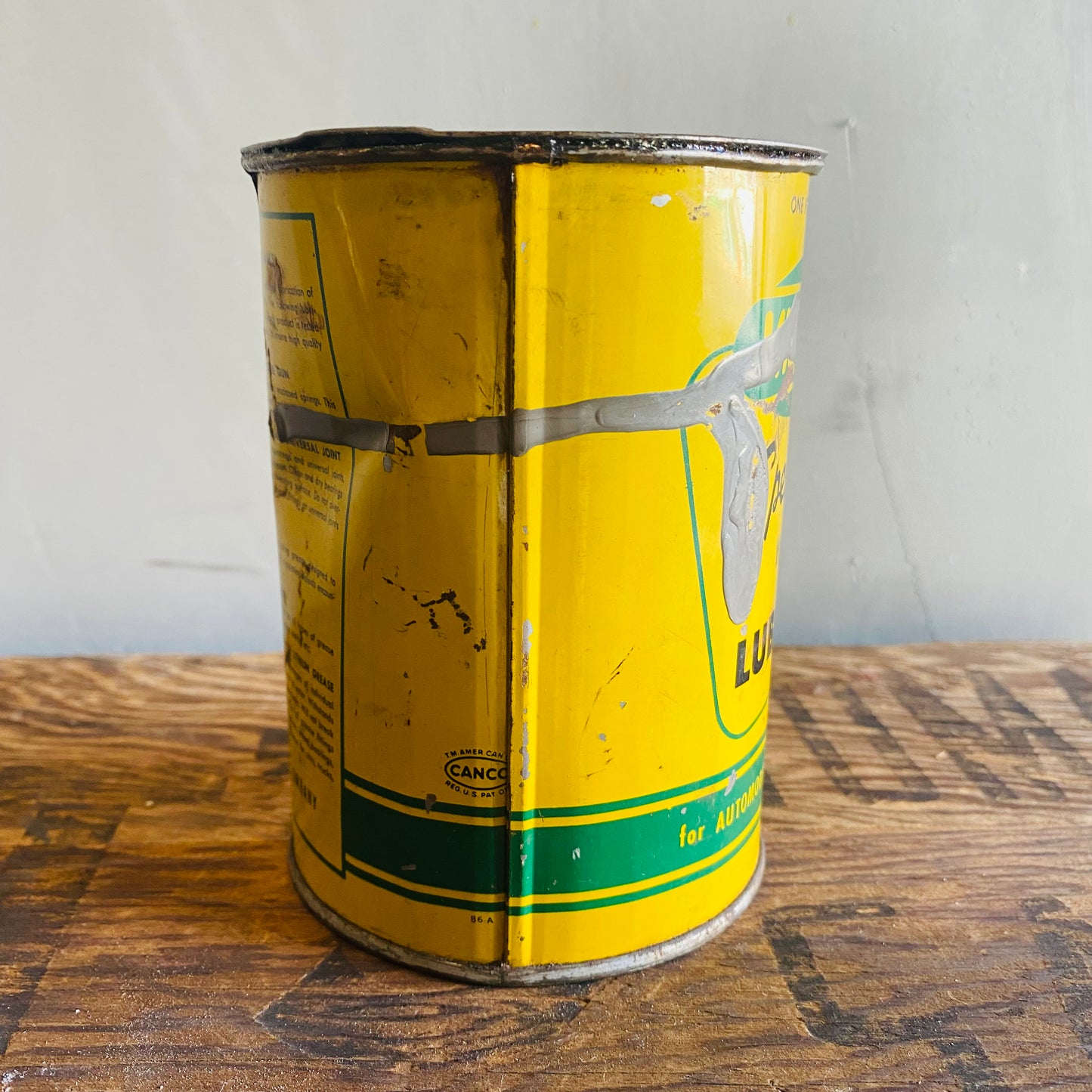 【vintage】CANCO OIL can ビンテージ オイル缶