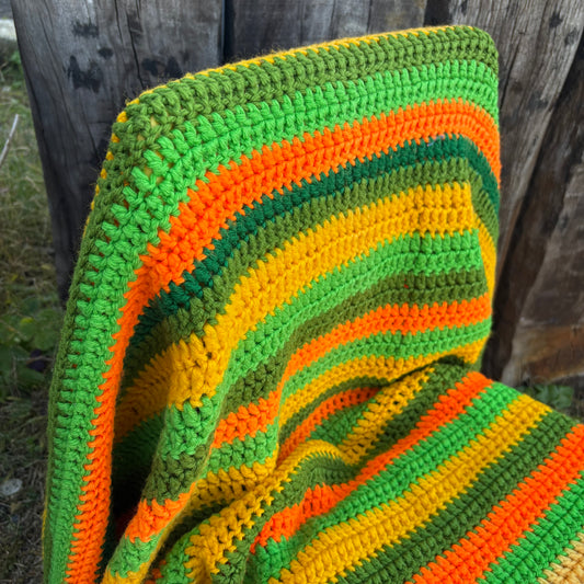 【USA vintage】granny blanket