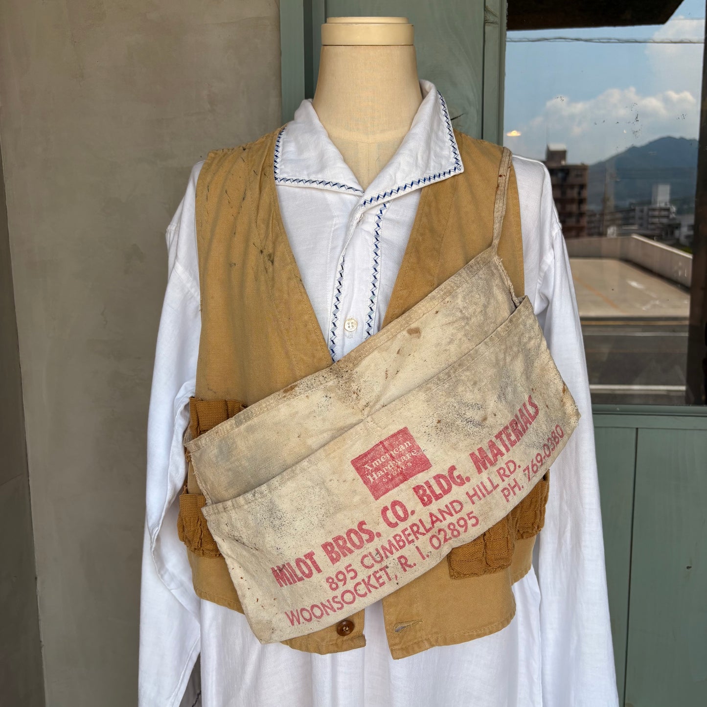 【USA vintage】work apron