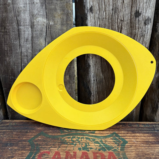 【1970s USA vintage】 WILPAK picnic plate holder Yellow