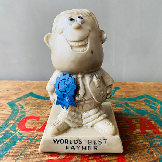 【1970 USA vintage】メッセージドール FATHER mini