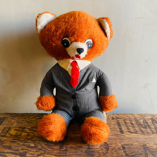 【1970s USA vintage】talking toy くまのぬいぐるみ