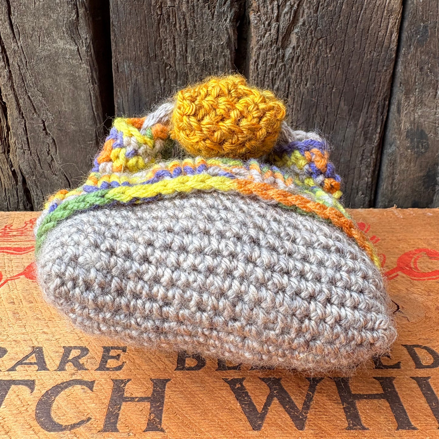 【USA vintage】handmade knitted plush toy