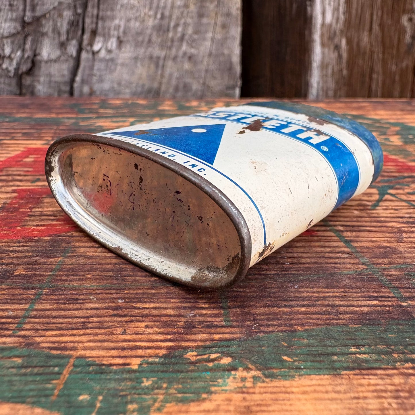 【USA vintage】Denture Powder FASTEETH can