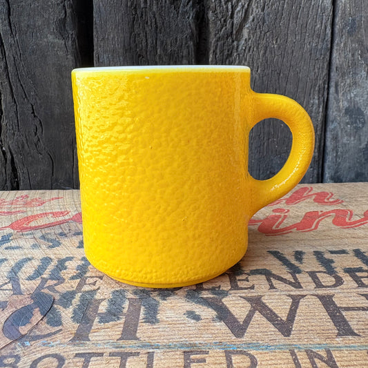 【USA vintage】Hazel Atlas Orange Peel Mug