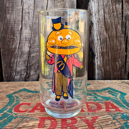 ▶︎▶︎SALE▶︎▶︎【1970s USA vintage】McDonald glass Mayor McCheess