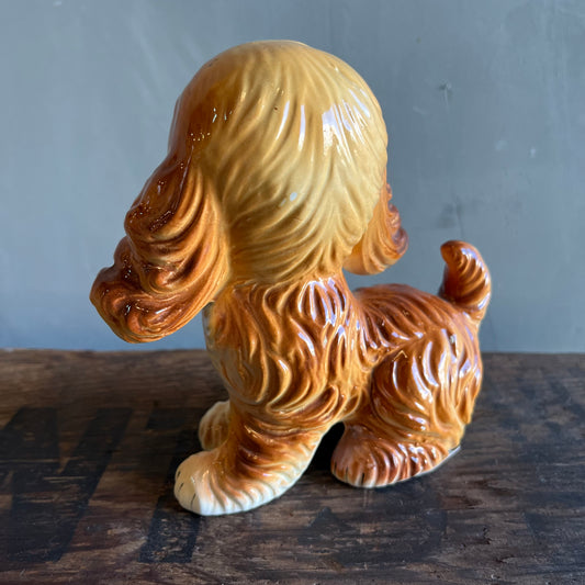 【JAPAN vintage】コッカースパニエル 置物