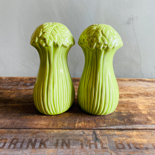 【vintage】セロリ ソルト&ペッパー セット