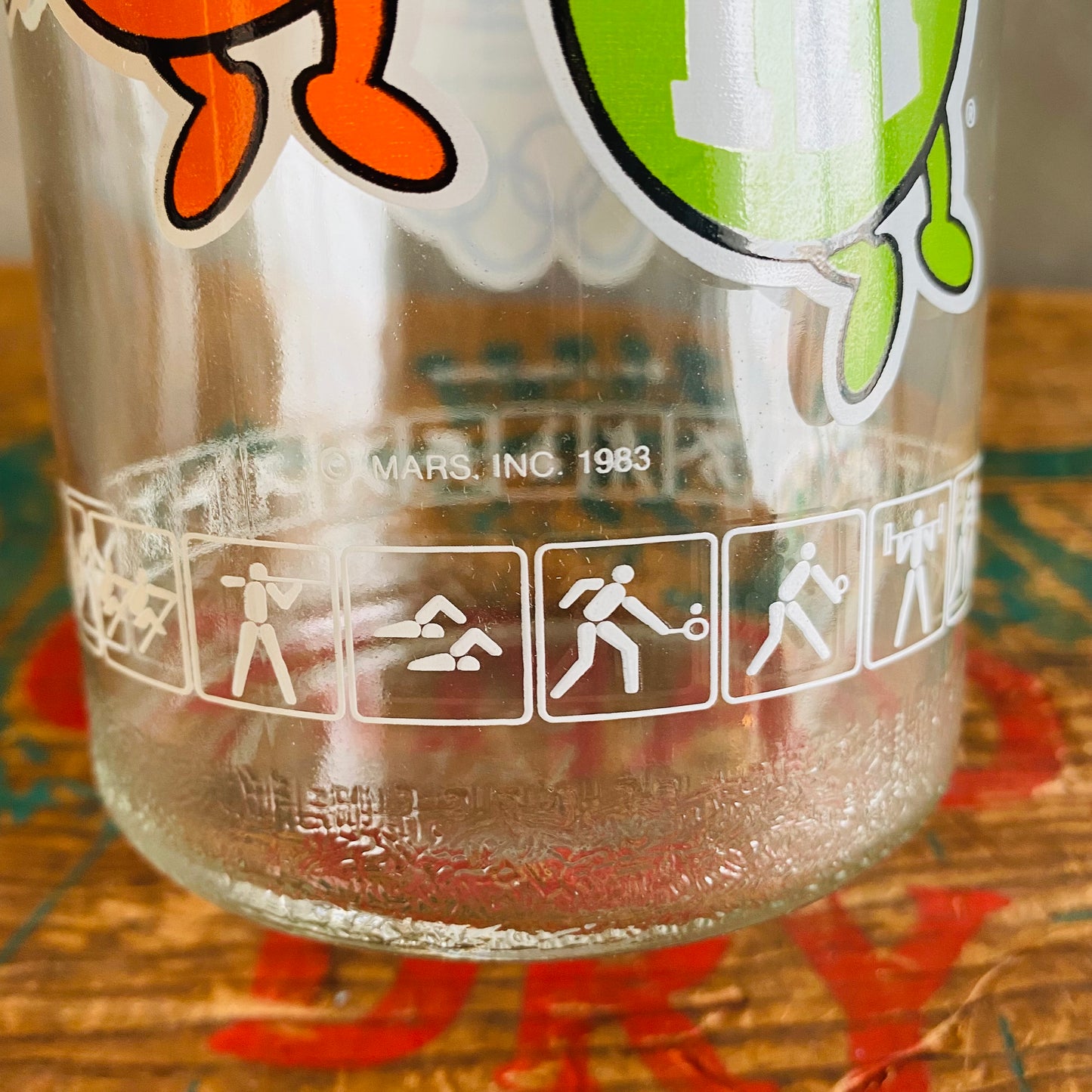 ▶︎▶︎SALE▶︎▶︎【1980s USA vintage】m&m's glass Jar