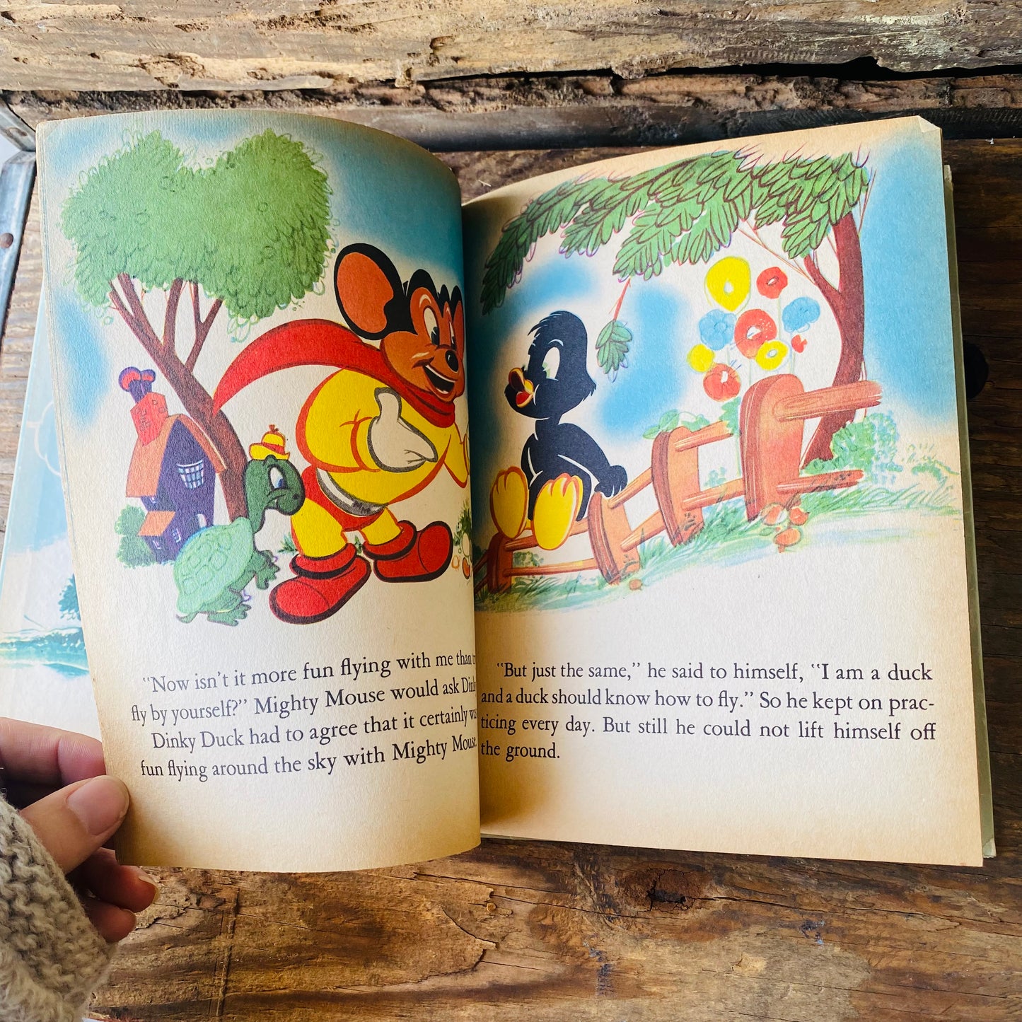 【1953 vintage】MIGHTY MOUSE picture book