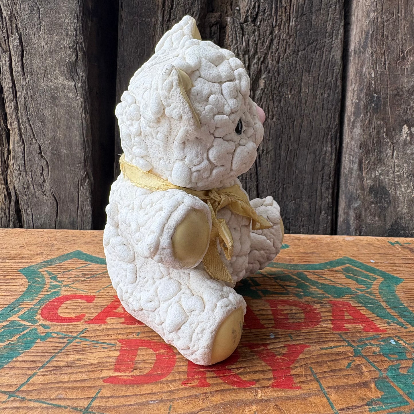 【USA vintage】teddy bear coin bank