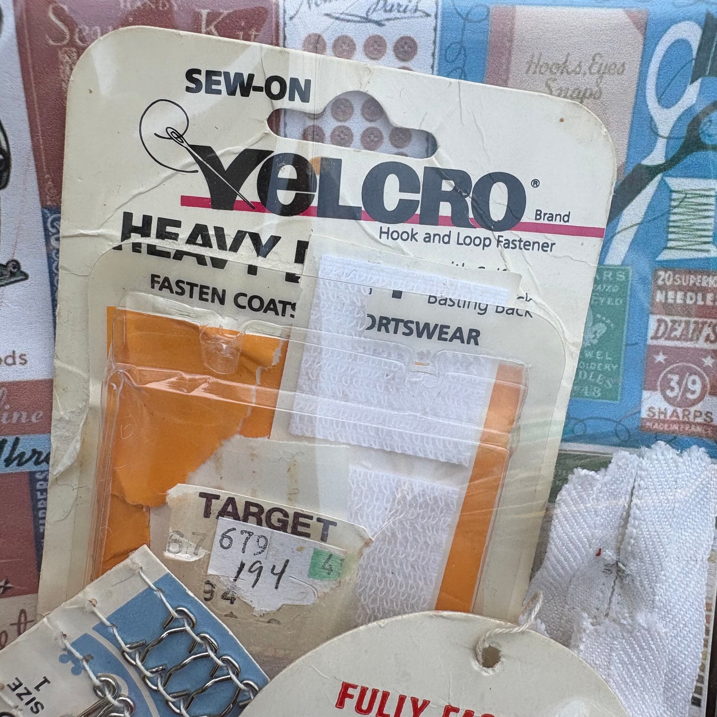 【1950s USA vintage】sewing set 3