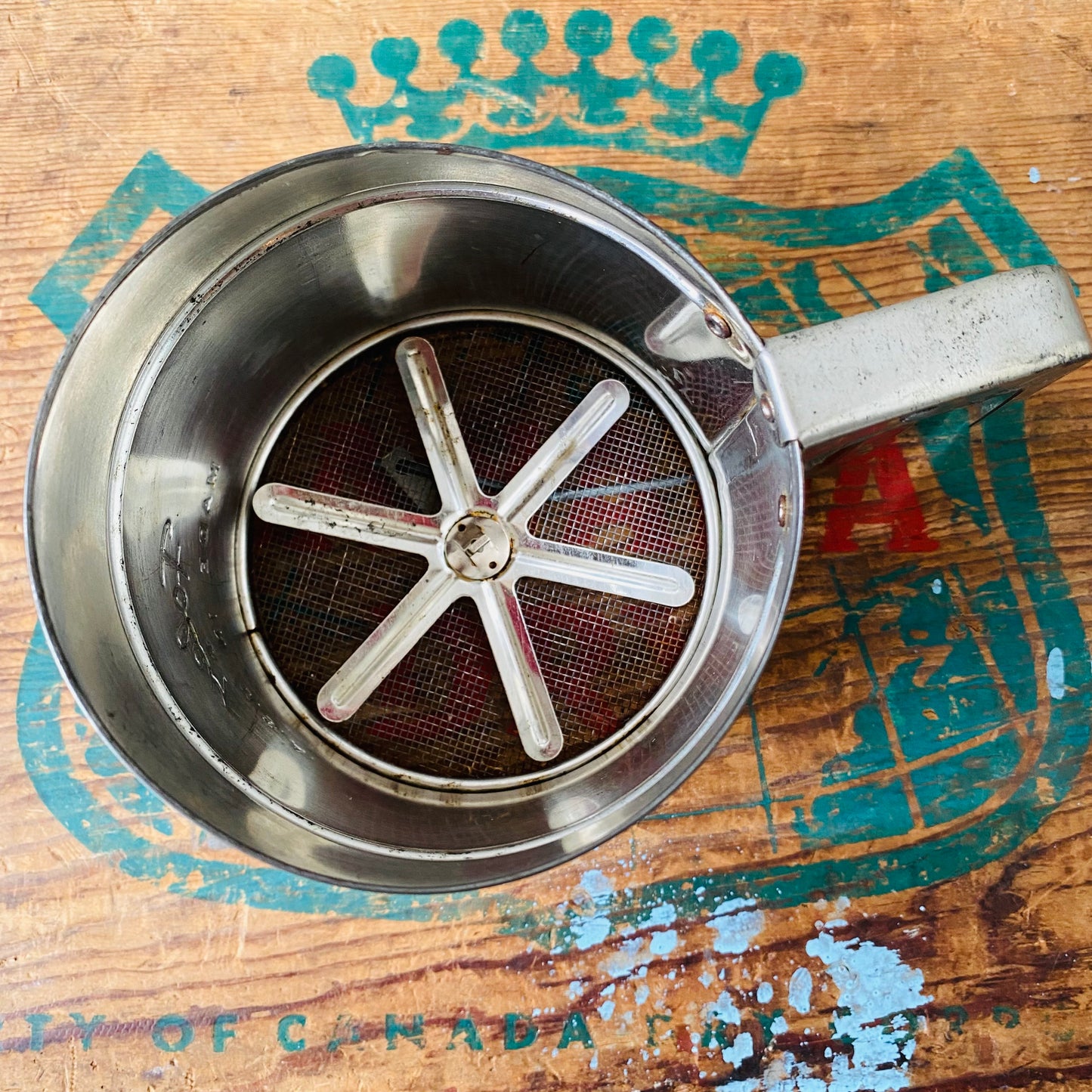 【USA vintage 】Foley flour sifter