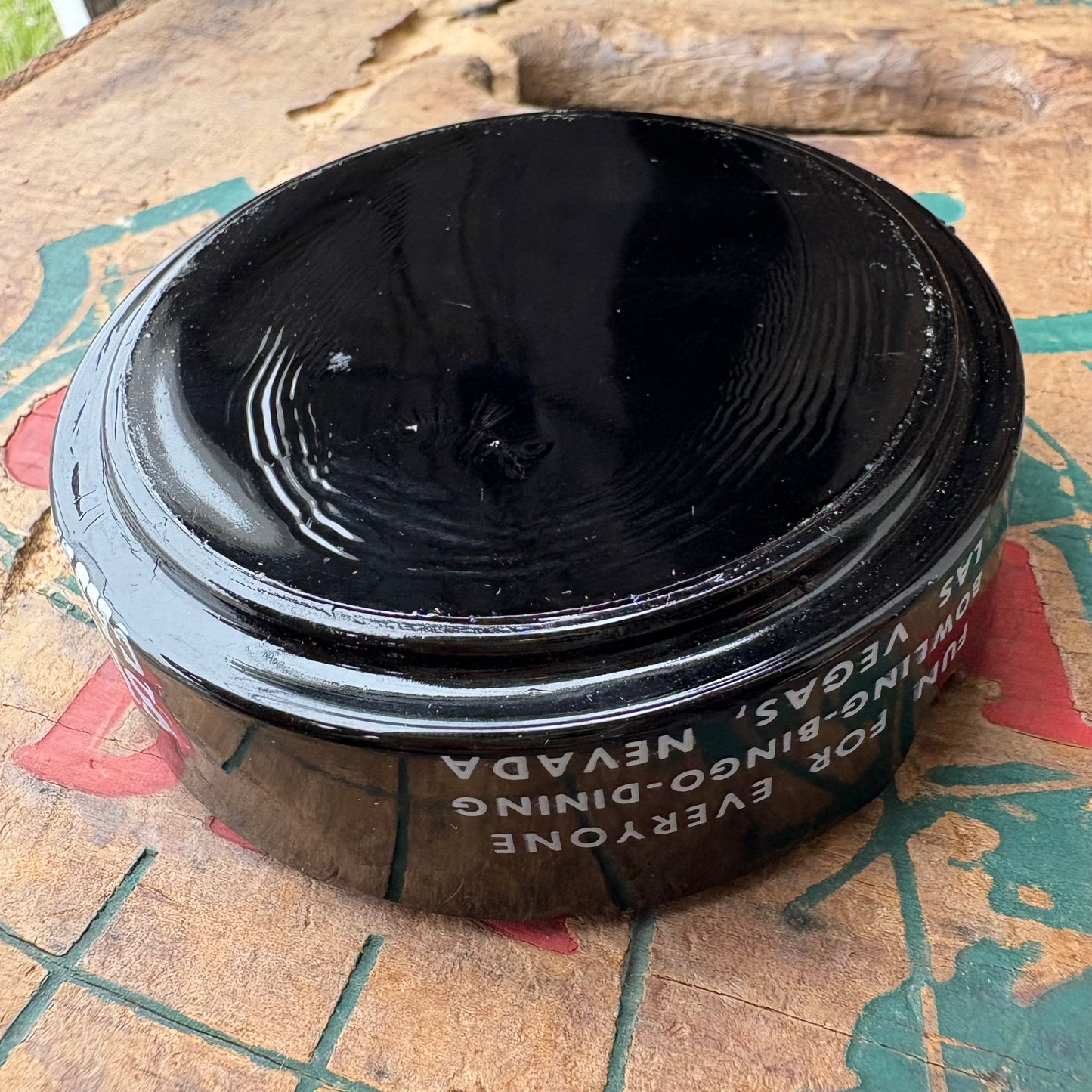 【USA vintage】advertising ashtray SHOWBOAT CASINO-HOTEL