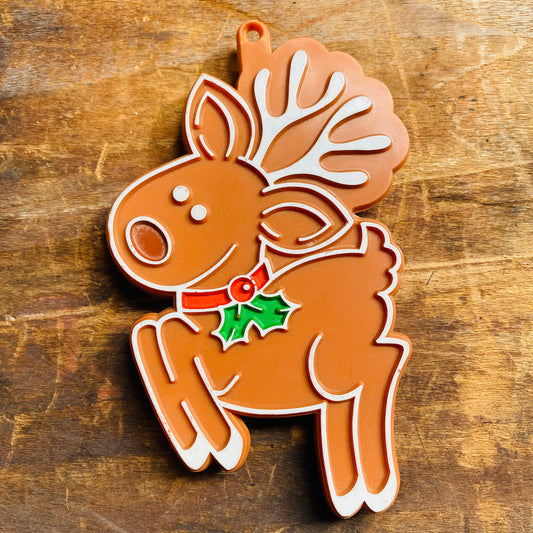 【USA vintage】クッキー型 トナカイ クリスマス