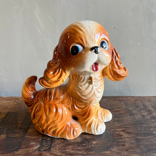 【JAPAN vintage】コッカースパニエル 置物