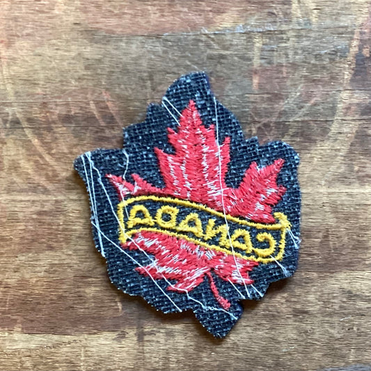 【USA vintage】ワッペン CANADA メープル