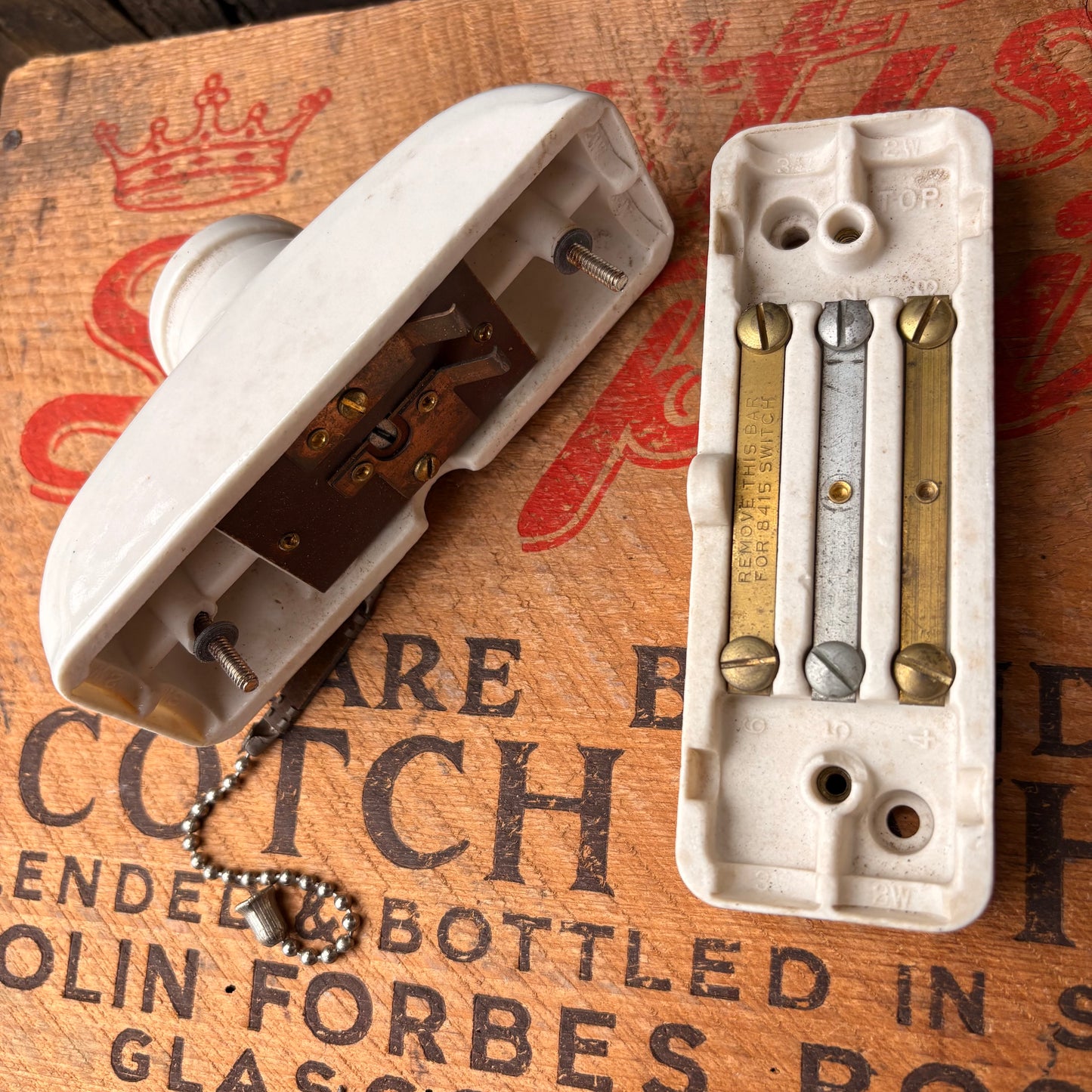 【1920s USA vintage】PP-Inc. wall/ceiling light Receptacle