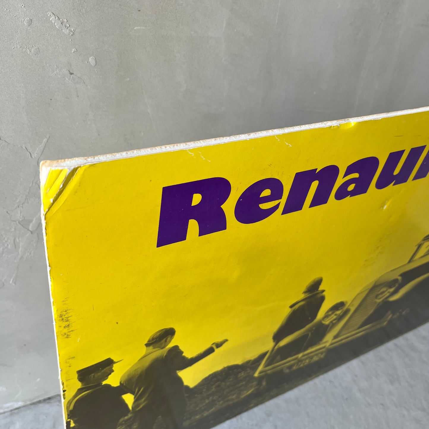 【 vintage】Renault 1930 アートスチレンボード