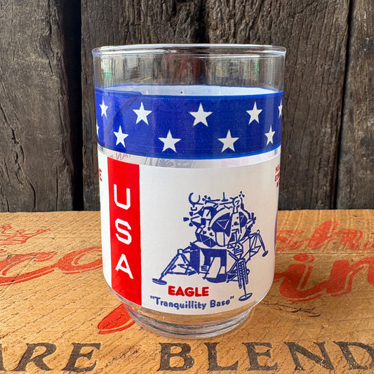 1960s USA vintage
Apollo 11 “Man on the Moon” Glass