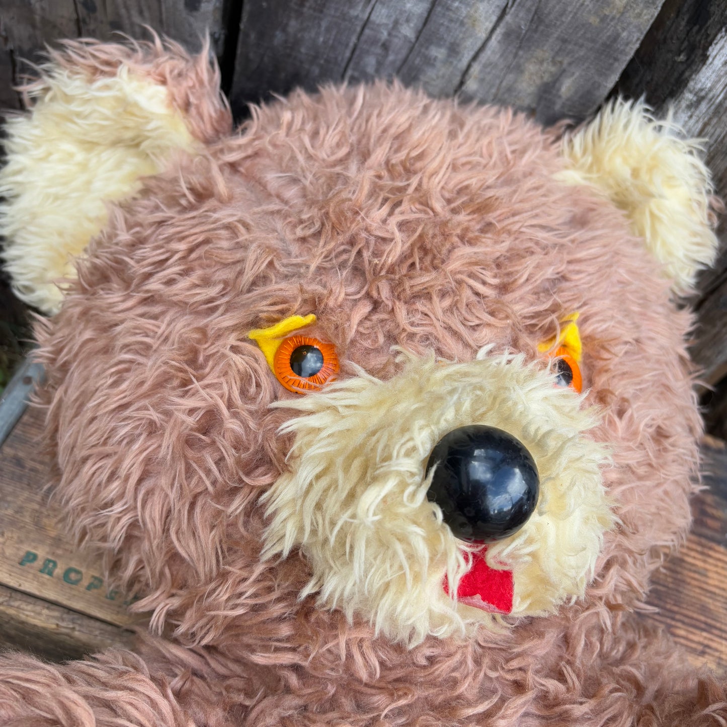 【1960s-1970s USA vintage】TOY MFG teddy bear