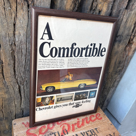 【1967 USA Vintage】LIFE Magazine Framed Ads CHEVROLET
