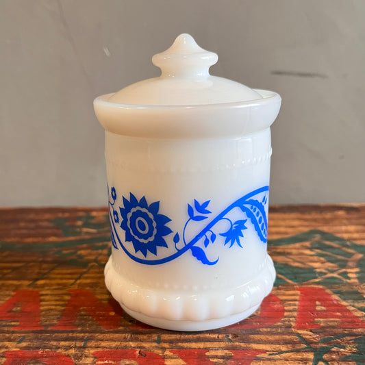 【USA vintage】Hazel Atlas Spice Jar Sweet Pea スパイスジャー