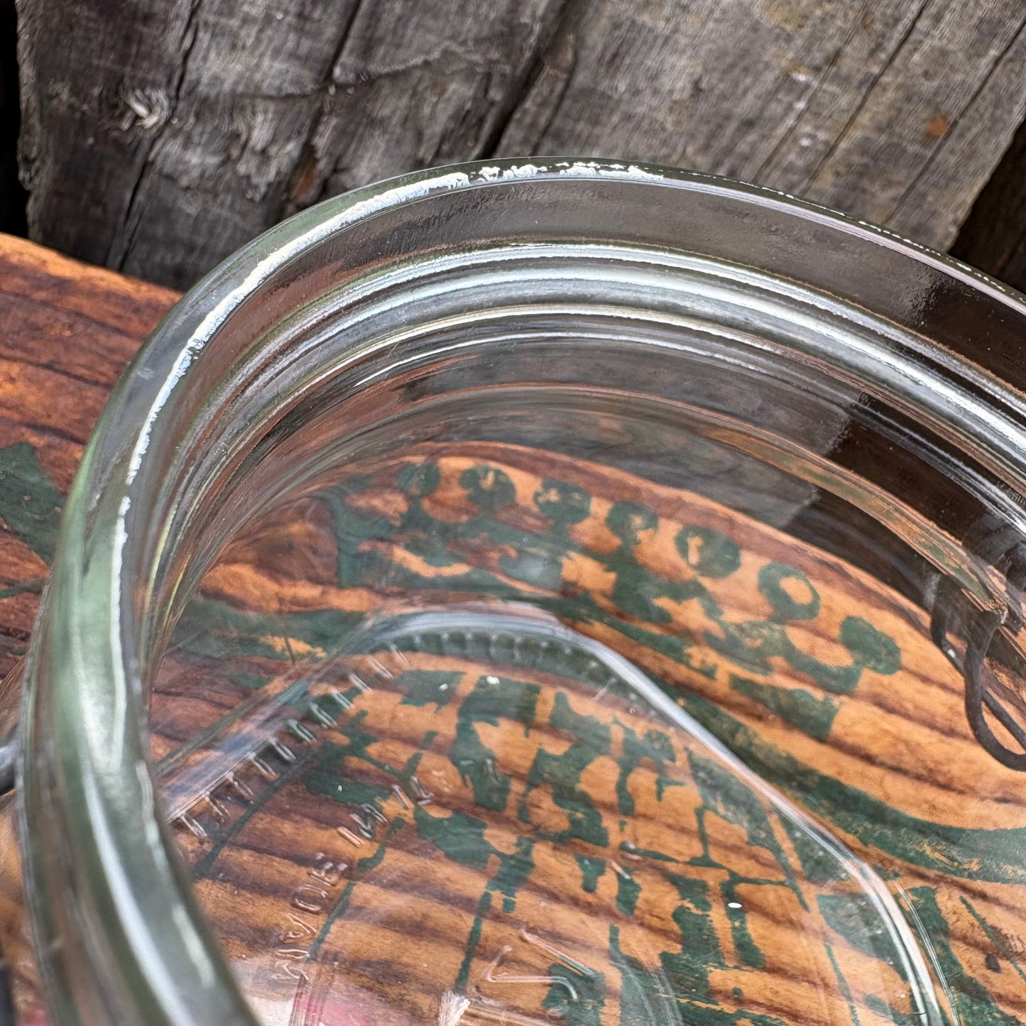 【ITALY vintage】Fido glass jar