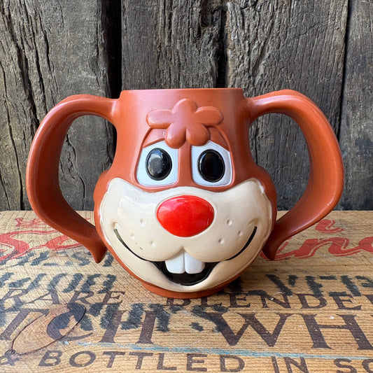 【1970s USA vintage】Nestle QUIK BUNNY Face mug