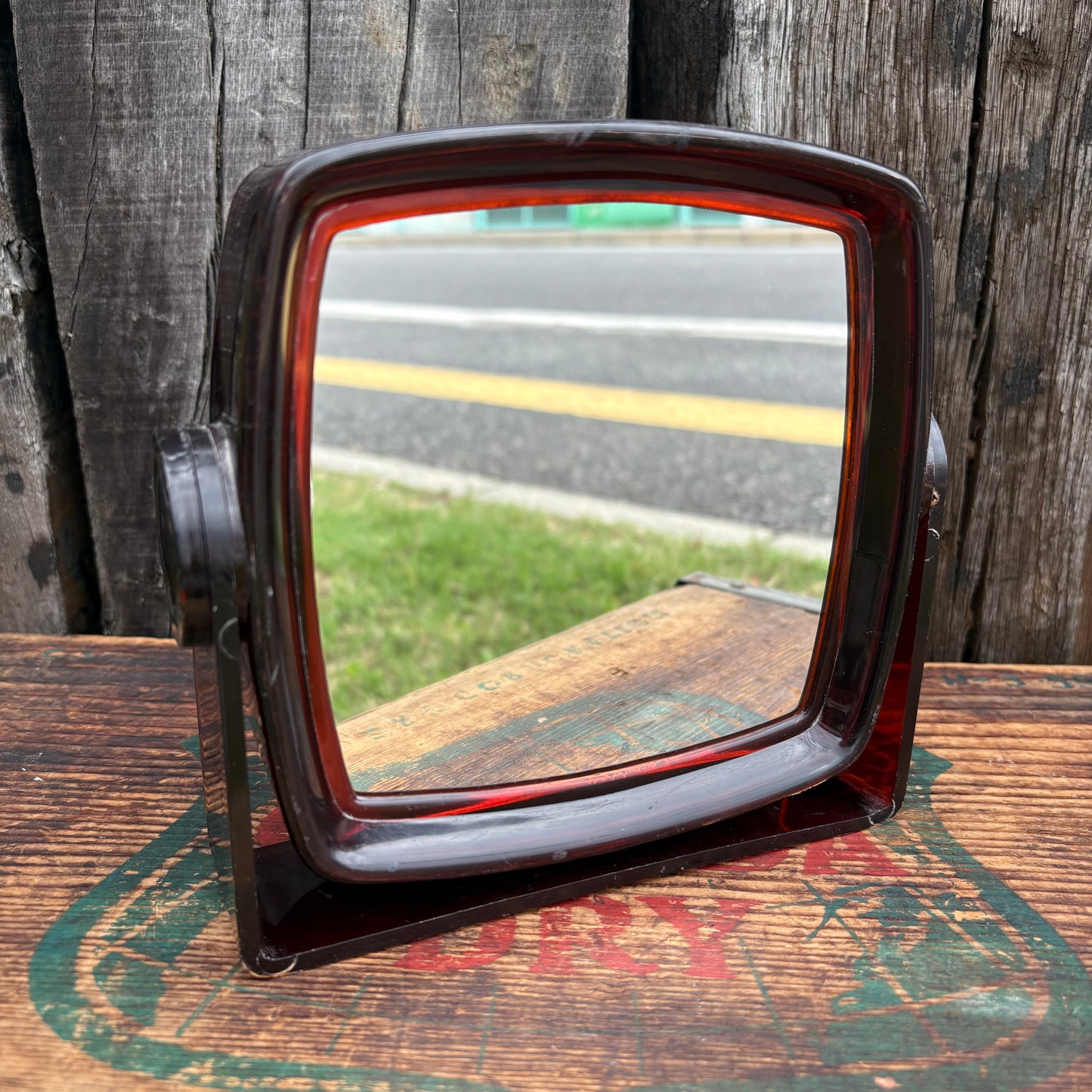 【1970s USA vintage】Two way makeup mirror