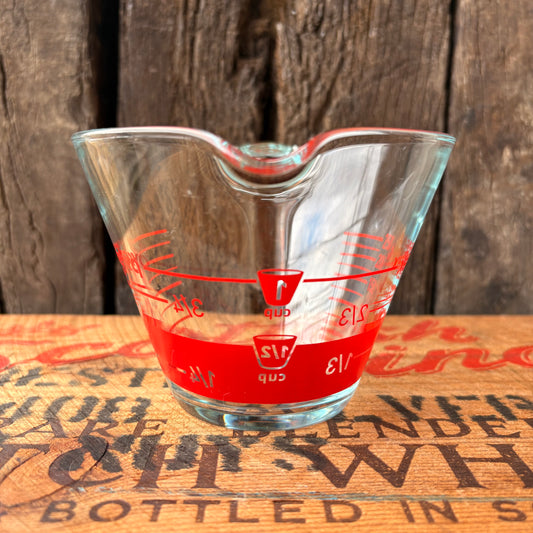 【1990s USA vintage】PYREX 1Cup Glass Measuring Cup 250ml