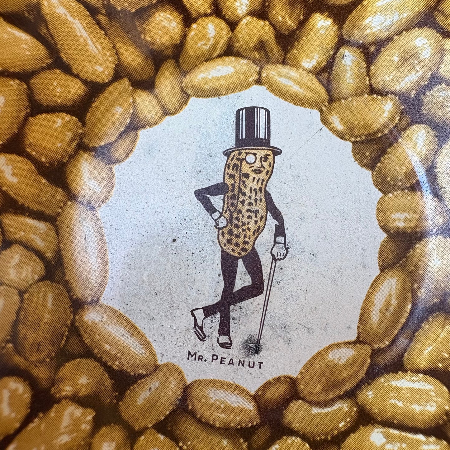 【1950s USA vintage】MR.PEANUT Snack Bowl