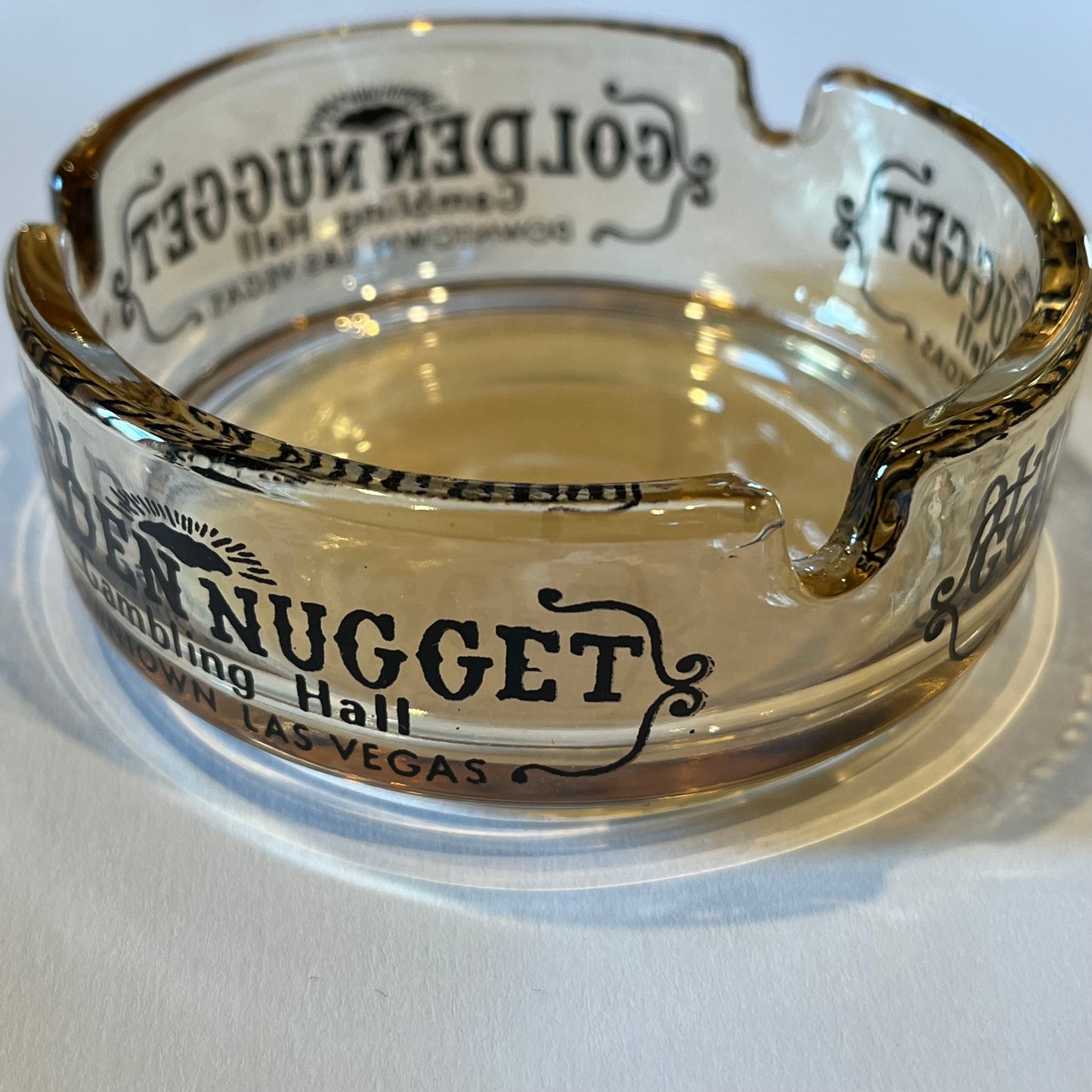 【USA vintage】GOLDEN NUGGET Ashtray