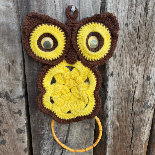 ▶︎▶︎SALE▶︎▶︎【1970s USA vintage】owl towel hanger