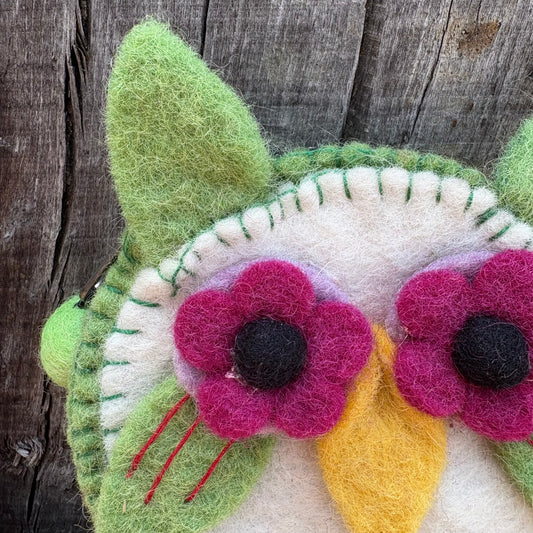 【USA】 felt coin case