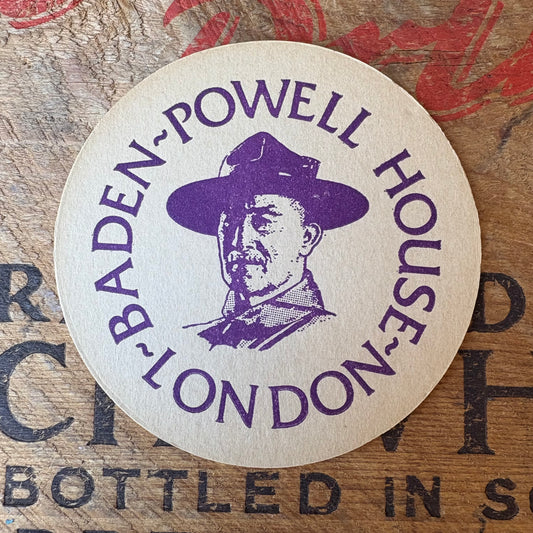 【vintage】Baden-Powell House London Boy Scouts Coaster