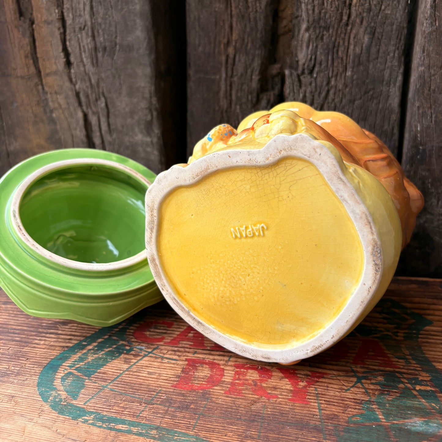 【1960s vintage 】cookie Jar JAPAN