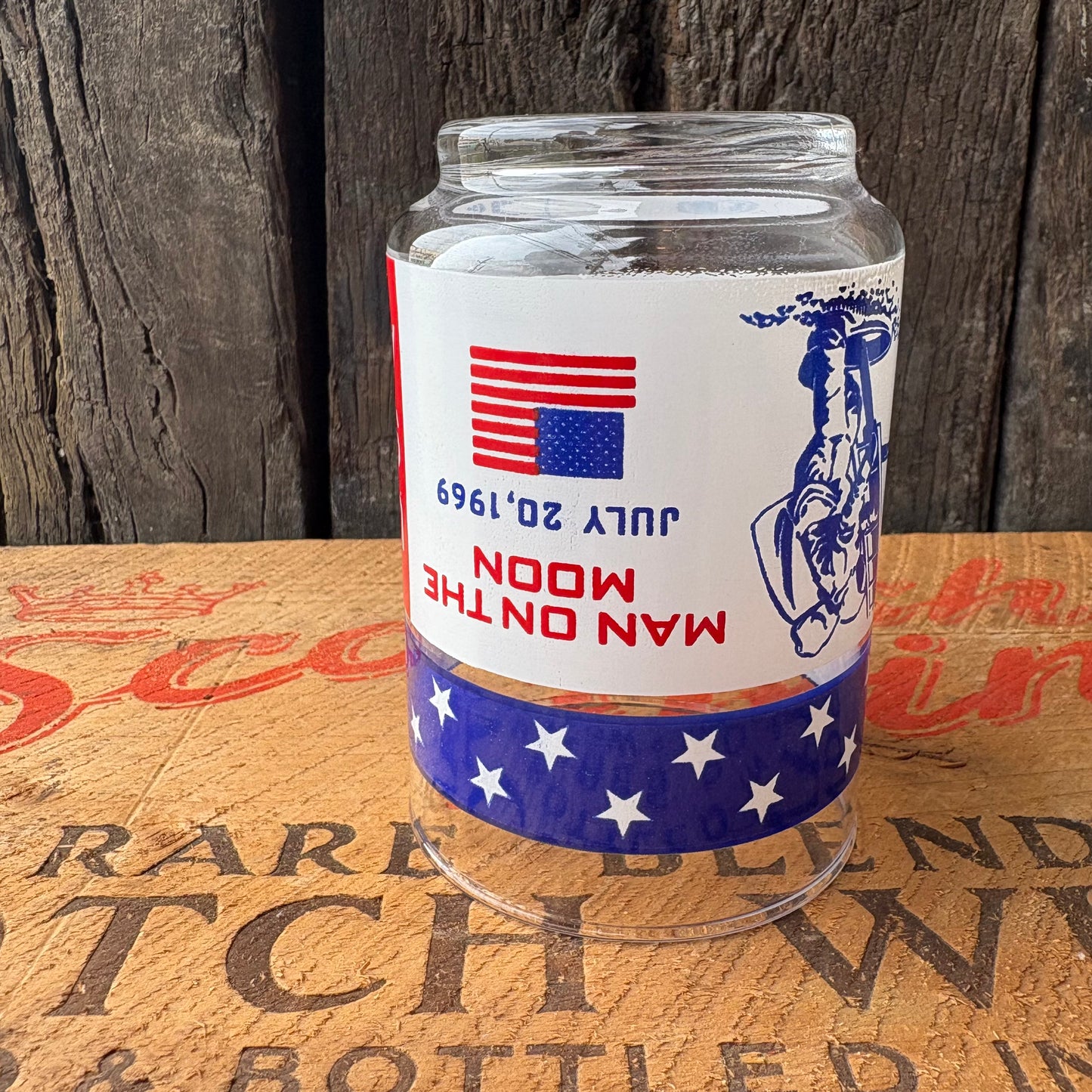 1960s USA vintage
Apollo 11 “Man on the Moon” Glass