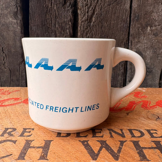 【USA vintage】ASSOCIATED FREIGHT LINES Advertising Mug