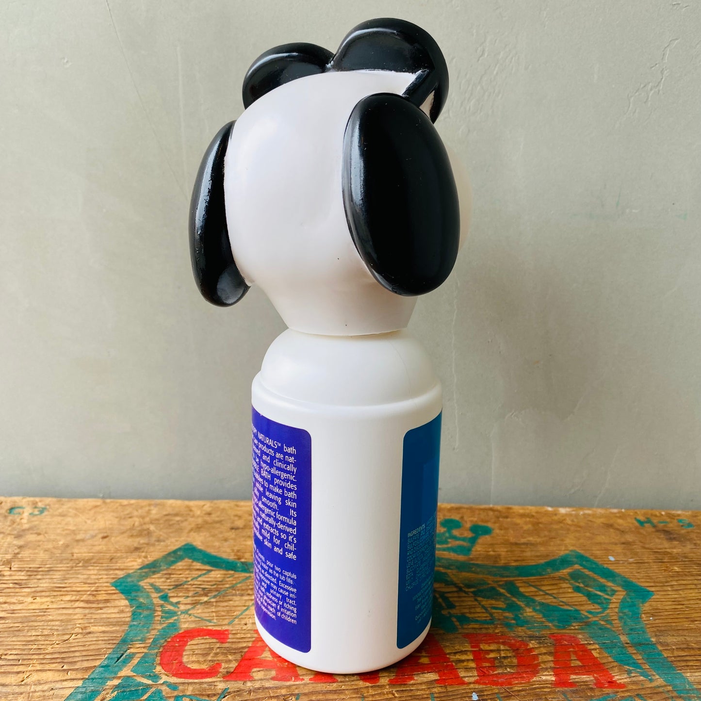 【USA vintage】SNOOPY BUBBLE BATH BOTTLE ②