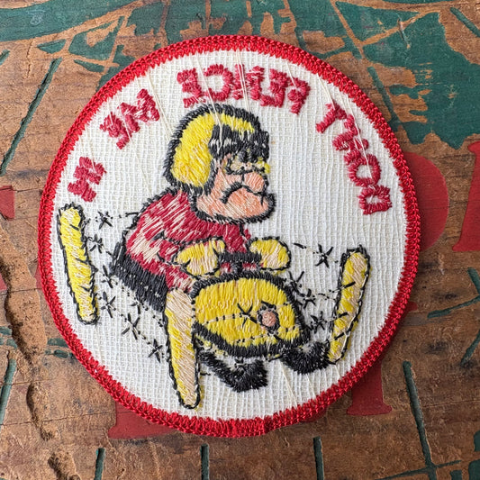 【USA vintage】Wappen DON’T FENCE ME IN