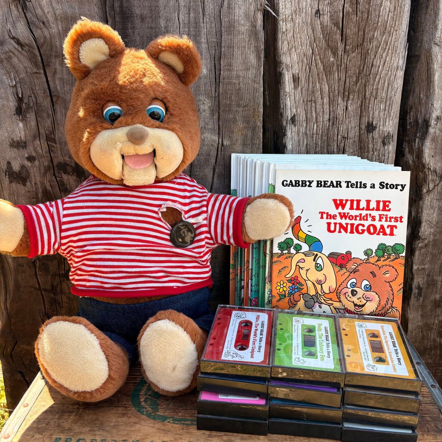 【1985 USA vintage】L'ours Gabby talking bear
