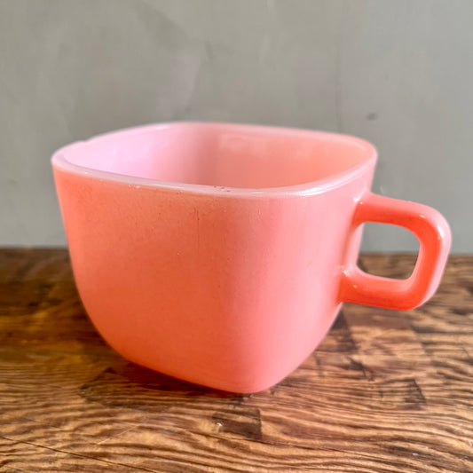 【USA vintage】Glasbake マグカップ PINK