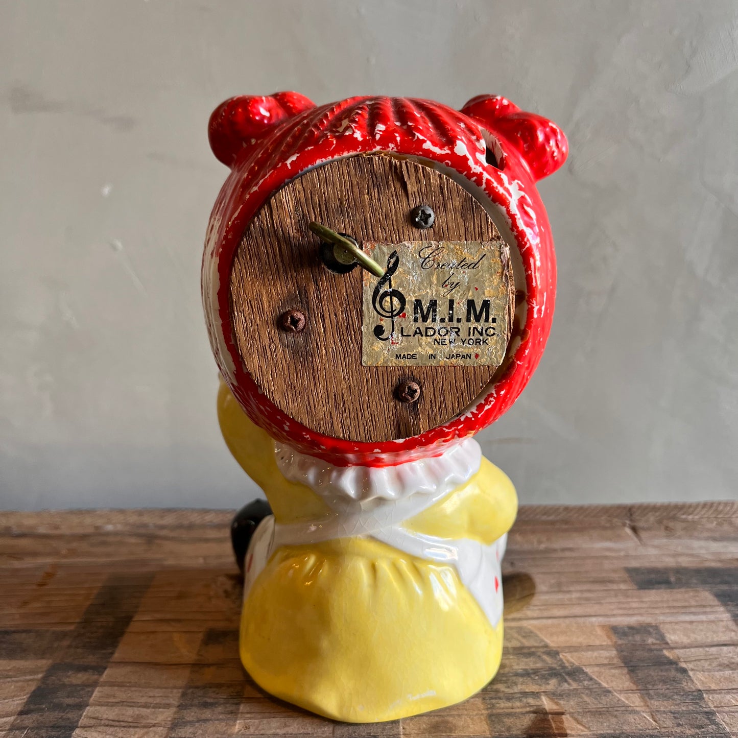 【USA vintage】Raggedy Ann Music Coin Bank