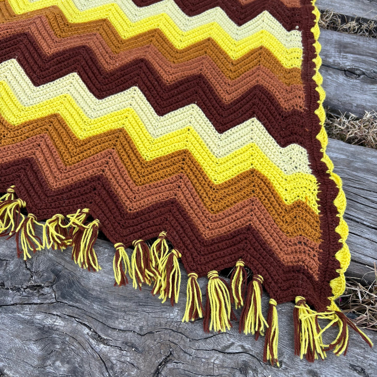 【USA vintage】granny blanket