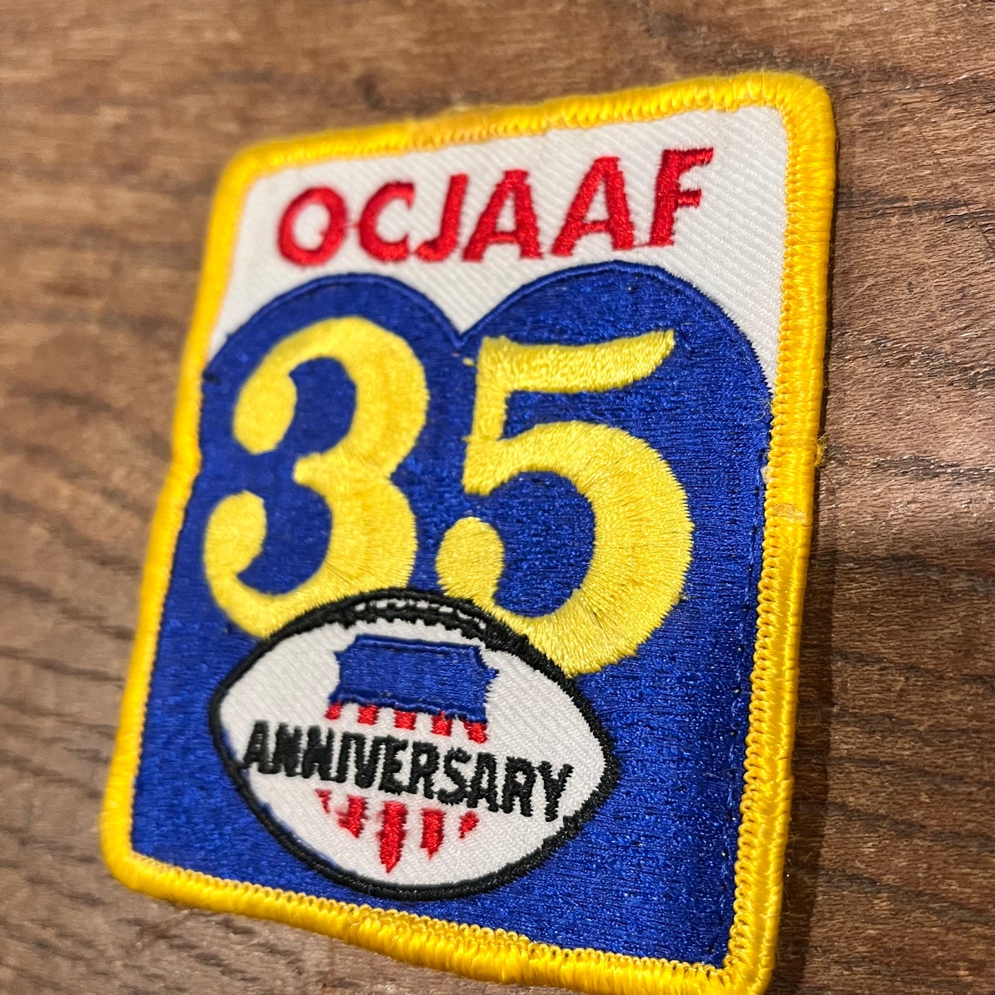 【USA vintage】ワッペン OCJAAF 35 ANNIVERSARY