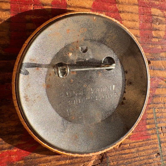 【USA vintage】 缶バッジ Pinback Button 40Point Club