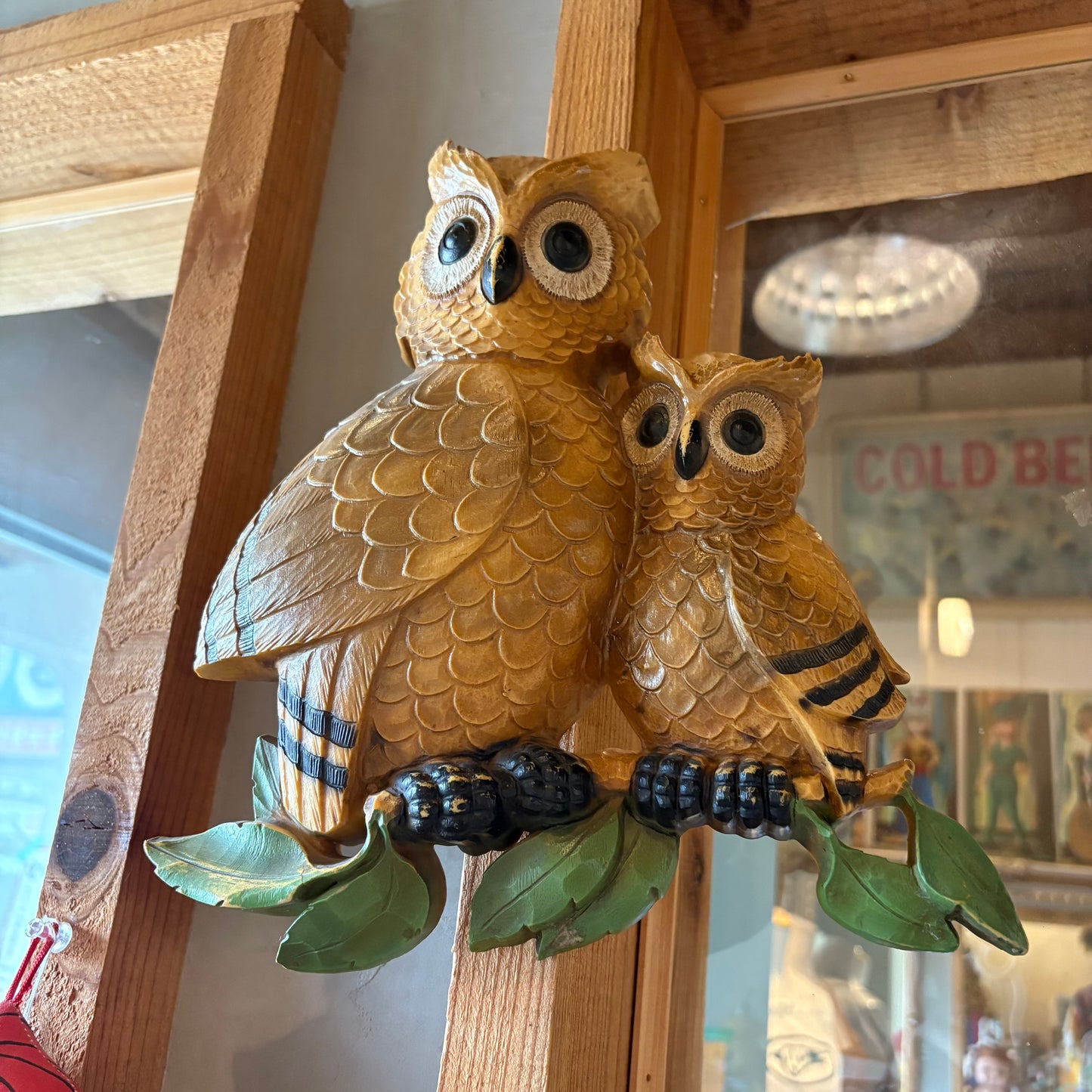 【1970s USA vintage】HOMCO Owl Wall-deco