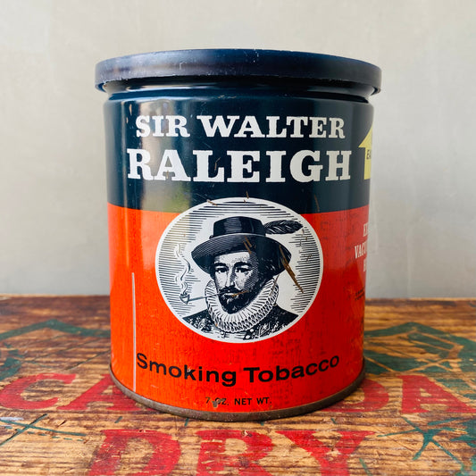 【USA vintage】tobacco can